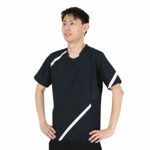 デサント(DESCENTE)野球ウェア 半袖ウインドジャック PJ-327 BLK(Men’s)