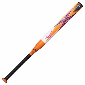 ミズノ(MIZUNO)ジュニア ソフトボール用バット エックス 80cm/平均580g 1号/2号用 1CJFS62580 0…