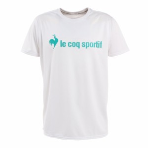 ルコックスポルティフ(lecoqsportif)テニスウェア 半袖 Tシャツ 吸汗速乾 QTMTJA01XB WHT(Men’…