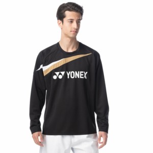 ヨネックス(YONEX)テニスウェア ユニ長袖Tシャツ 16665Y-007 速乾 UVカット(Men’s、Lady’s)