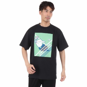 ゴーセン(GOSEN)pochaneco ぽちゃ猫 半袖Tシャツ LLサイズ J24X0239LL(Men’s、Lady’s)