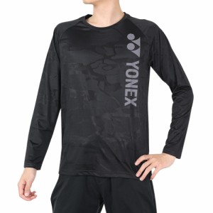 ヨネックス(YONEX)テニスウェア ユニ 長袖Tシャツ 16657-007 速乾(Men’s)