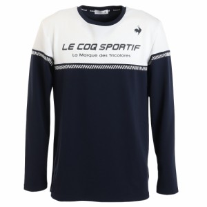 ルコックスポルティフ(lecoqsportif)テニスウェア ライトスウェット QTMUJC40XB NV(Men’s)