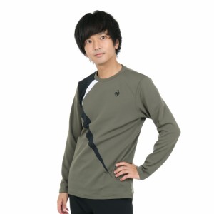 ルコックスポルティフ(lecoqsportif)テニスウェア ライトスウェットシャツ QTMWJB03 KH(Men’s)