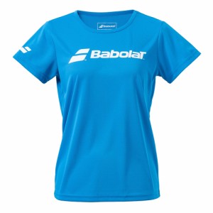 バボラ(BABOLAT)テニスウェア レディース クラブ ショートスリーブ シャツ BWP4530C BL00(Lady’s)