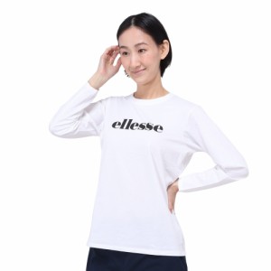 エレッセ(ELLESSE)テニスウェア レディース ハイゲージロングスリーブロゴTシャツ EU124102 72 速乾(Lad…