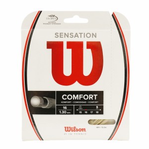 ウイルソン(Wilson)硬式テニスストリング センセーション 16 WRZ941000(Men’s、Lady’s、Jr)