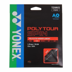 ヨネックス(YONEX)硬式テニスストリング ポリツアースピン PTGS125-007(Men’s、Lady’s)