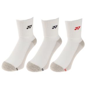 ヨネックス(YONEX)アンクルソックス 3足組 YOB20400-80(Men’s、Lady’s)