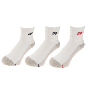 ヨネックス(YONEX)アンクルソックス 3足組 YOB20402-80(Men’s、Lady’s)