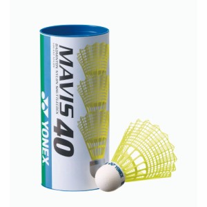 ヨネックス(YONEX)バドミントン シャトル メイビス40BP イエロー M-40CBP-004 自主練(Men’s、Lad…