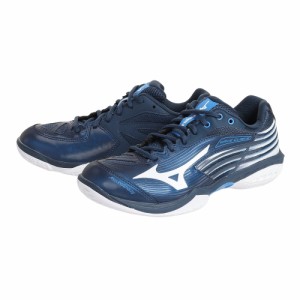 【ポイント10％！ 5/3 21:00〜22:59限定】ミズノ(MIZUNO)バドミントンシューズ ウエーブクロー2 WIDE 71GA211301(Men’s、Lady’s)