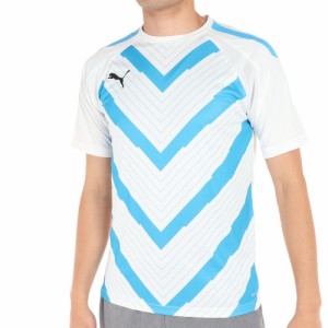 プーマ(PUMA)サッカーウェア TEAMLIGA グラフィック 半袖シャツ 65810146 速乾(Men’s)