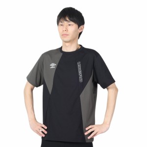 アンブロ(UMBRO)サッカーウェア THE THIRD ショートスリーブプラシャツ UUUXJA53 BLK(Men’s)