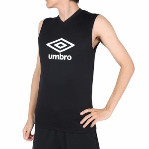 【ポイント10％！ 5/3 21:00〜22:59限定】アンブロ(UMBRO)サッカーウェア ノースリーブシャツ UUUVJA66 BLK(Men’s)