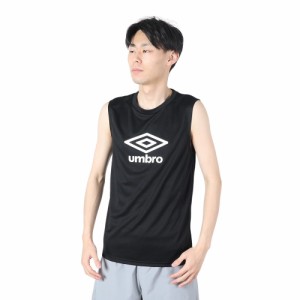 アンブロ(UMBRO)サッカーウェア ノースリーブプラシャツ UUUXJA66 BLK 速乾