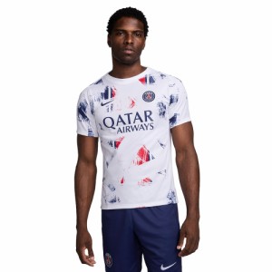 【ポイント15％！】ナイキ(NIKE)サッカー パリ サンジェルマン アカデミー プロ アウェイ プレマッチ 半袖トップ FN9656-101(M…