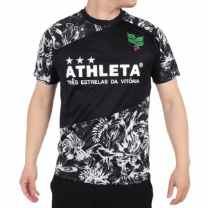 アスレタ(ATHLETA)サッカー フットサルウェア 総柄プラシャツ XE-438 BLK(Men’s)