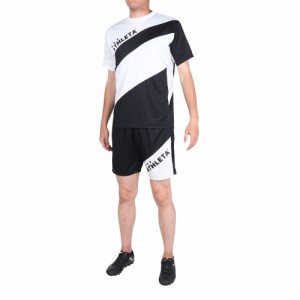 アスレタ(ATHLETA)サッカー フットサルウェア プラクティス 上下セット 2405 WHT/BLK(Men’s)