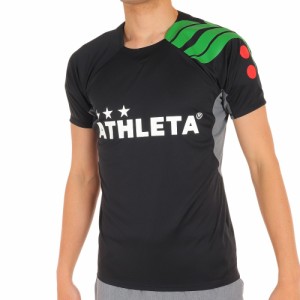 アスレタ(ATHLETA)サッカー フットサルウェア Tシャツ 切替プラシャツ XE-419 BLK(Men’s)