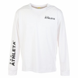 【ポイント10％！ 5/3 21:00〜22:59限定】アスレタ(ATHLETA)サッカー フットサルウェア 長袖Tシャツ 3376 WHT(Men’s)