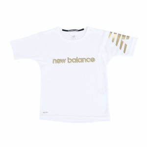 ニューバランス(new balance)サッカーウェア ジュニア ロゴプラクティスシャツ JJTF2323WT 速乾(Jr)