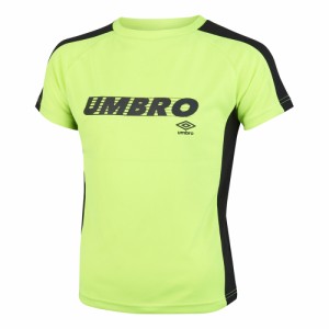 アンブロ(UMBRO)サッカーウェア UVカット ジュニア 半袖Tシャツ UUJTJA54 FLIM 速乾(Jr)