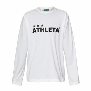 【ポイント10％！ 5/3 21:00〜22:59限定】アスレタ(ATHLETA)サッカー フットサルウェア ジュニア プラクティスロンT 3354J WHT(Jr)