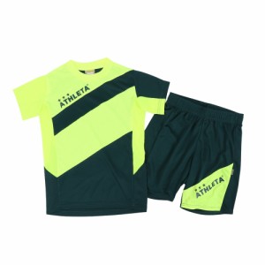 【ポイント10％！ 5/3 21:00〜22:59限定】アスレタ(ATHLETA)サッカー フットサルウェア ジュニア プラクティス上下セット 2405J FYE/DGR(