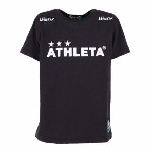 アスレタ(ATHLETA)定番ロゴTシャツ 3015MJ BLK 速乾(Jr)