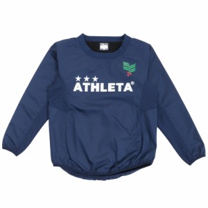 アスレタ(ATHLETA)サッカー フットサルウェア ジュニア 裏付きピステシャツ XE-431J NVY(Jr)