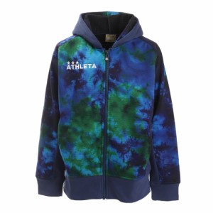 アスレタ(ATHLETA)ジュニア 防風スウェット フルジップパーカー 3355J NVY スポーツウェア(Jr)