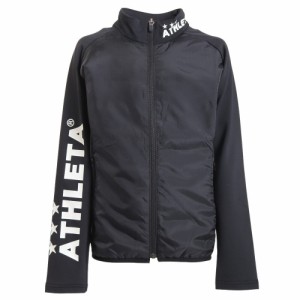 アスレタ(ATHLETA)サッカー フットサルウェア ジュニア 中綿ミドルジャージジャケット 2374J BLK(Jr)