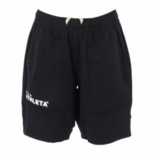 アスレタ(ATHLETA)サッカー フットサルウェア ジュニア ジュニア カラー杢 スウェットハーフパンツ 3362J BLK…