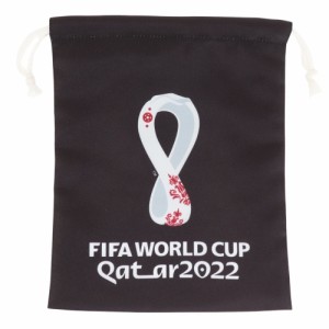 その他ブランド(OTHER BRAND)FIFA カタールワールドカップ 2022 ミニ巾着 EMBLEM BLK FWCQ0…