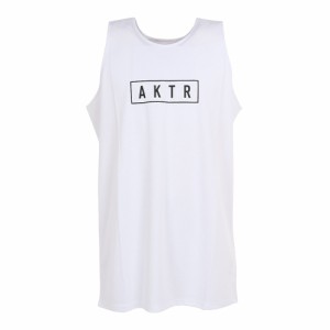 アクター(AKTR)バスケットボールウェア ベーシックロゴ タンクトップ 522-012001 WH(Men’s)