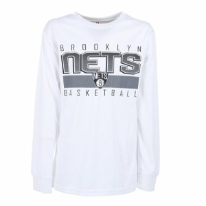 エヌビーエー(NBA)バスケットボールウェア ジュニア ブルックリン・ネッツ 長袖Tシャツ PBC2X-NETS(Jr)