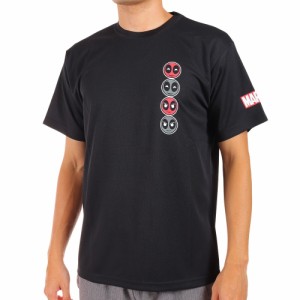 マーベル(MARVEL)マーベル UVカット デッドプール半袖Tシャツ DS0222001 冷感 速乾(Men’s)