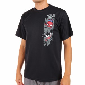 マーベル(MARVEL)スパイダーマン&ヴェノム UVカット 半袖Tシャツ DS0222003 冷感 速乾(Men’s)