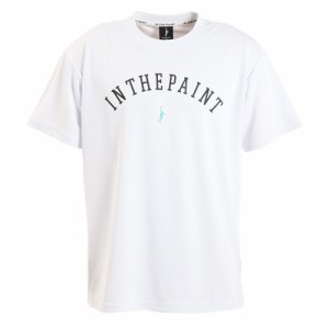 インザペイント(IN THE PAINT)バスケットボールウェア 半袖Tシャツ ITP23303WHT/EMR 速乾(Men’…