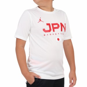 ジョーダン(JORDAN)バスケ 日本代表 Tシャツ ジュニア 半袖 JPN 2023 W杯 ホワイト YGB7NBA3-WH…