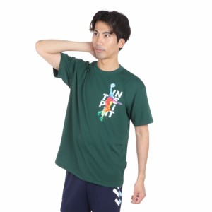 インザペイント(IN THE PAINT)バスケットボールウェア 半袖Tシャツ ITP24363GRN 速乾(Men’s、La…