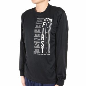 エックスティーエス(XTS)バスケットボールウェア ロンT ドライプラス 長袖Tシャツ 751G1CD6614 BLK 速乾(…