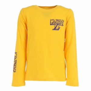 エヌビーエー(NBA)バスケットボールウェア ロンT レイカーズ長袖Tシャツ PK2B3BCW2B04 LAKERS(Jr)