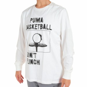 プーマ(PUMA)バスケットボールウェア ロンT タイムアウト ロングスリーブTシャツ 53236002(Men’s、Lady…