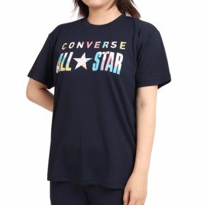 コンバース(CONVERSE)バスケットボールウェア ロンT プリント 半袖Tシャツ CB322352-2900(Lady’s)