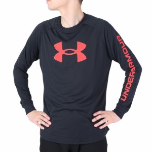 アンダーアーマー(UNDER ARMOUR)バスケットボールウェア テック ビッグロゴ ロングスリーブTシャツ 1381374…