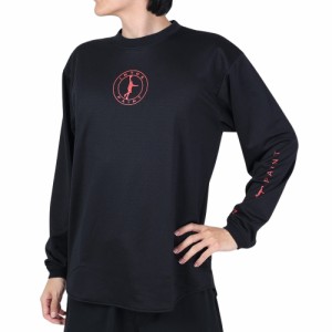 インザペイント(IN THE PAINT)バスケットボールウェア 長袖Tシャツ ITP23435BLK/RED(Men’s、L…