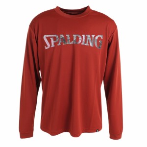 スポルディング(SPALDING)バスケットボールウェア 長袖Tシャツ ウォールペイント SMT23211 速乾 UVカット(…