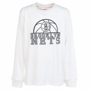 エヌビーエー(NBA)バスケットボールウェア 長袖Tシャツ ブルックリン・ネッツ 3AAE-NETS(Jr)